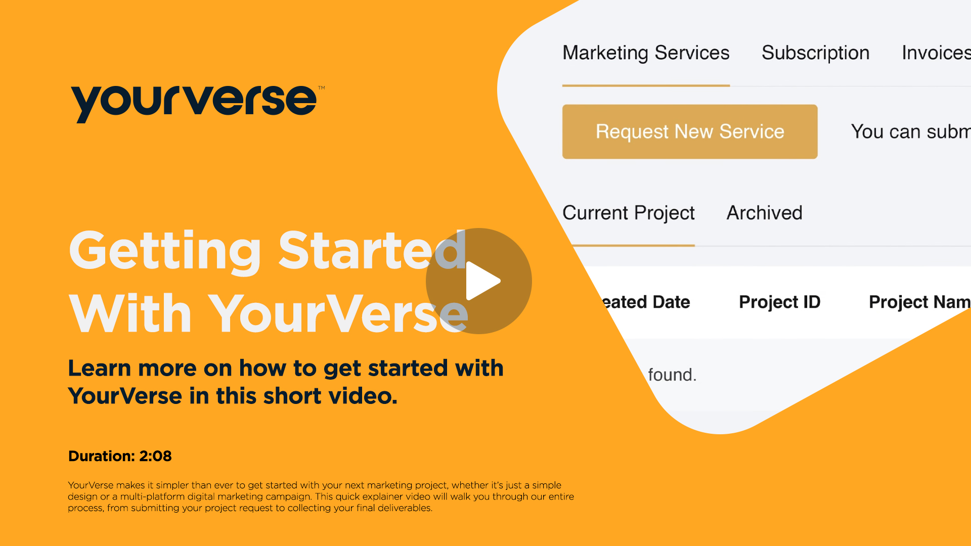 Getting Started With YourVerse